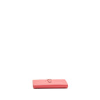 Hermes Béarn Soufflet Wallet Chevre Mysore Rose Lipstick SHW