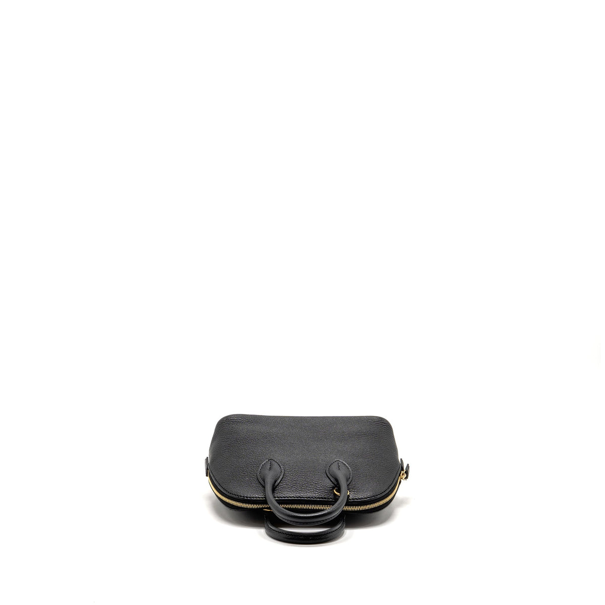 Hermes Mini Bolide Chevre mysore black GHW