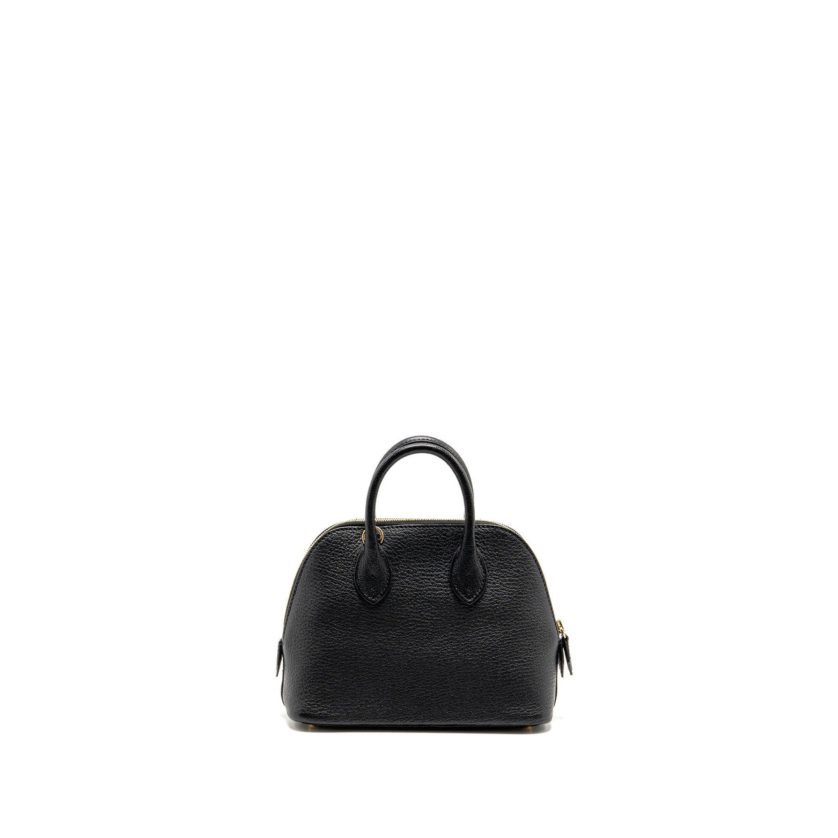 Hermes Mini Bolide Chevre mysore black GHW