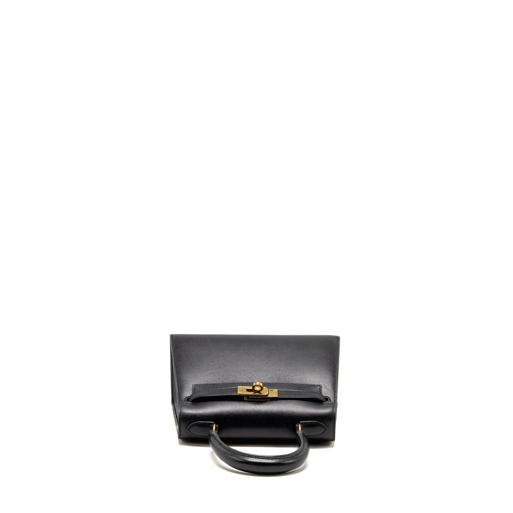 Hermes vintage mini kelly 20 box black GHW