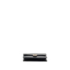 GUCCI INTERLOCKING CHAIN WALLET CALFSKIN BLACK GHW