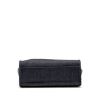 Chanel Deauville tote fabric black LGHW
