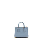 Prada Galleria Saffiano Mini Tote Bag leather light blue GHW
