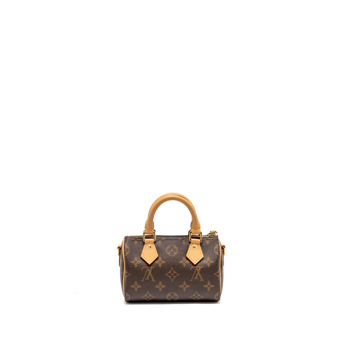 LOUIS VUITTON NANO SPEEDY MONOGRAM CANVAS GHW