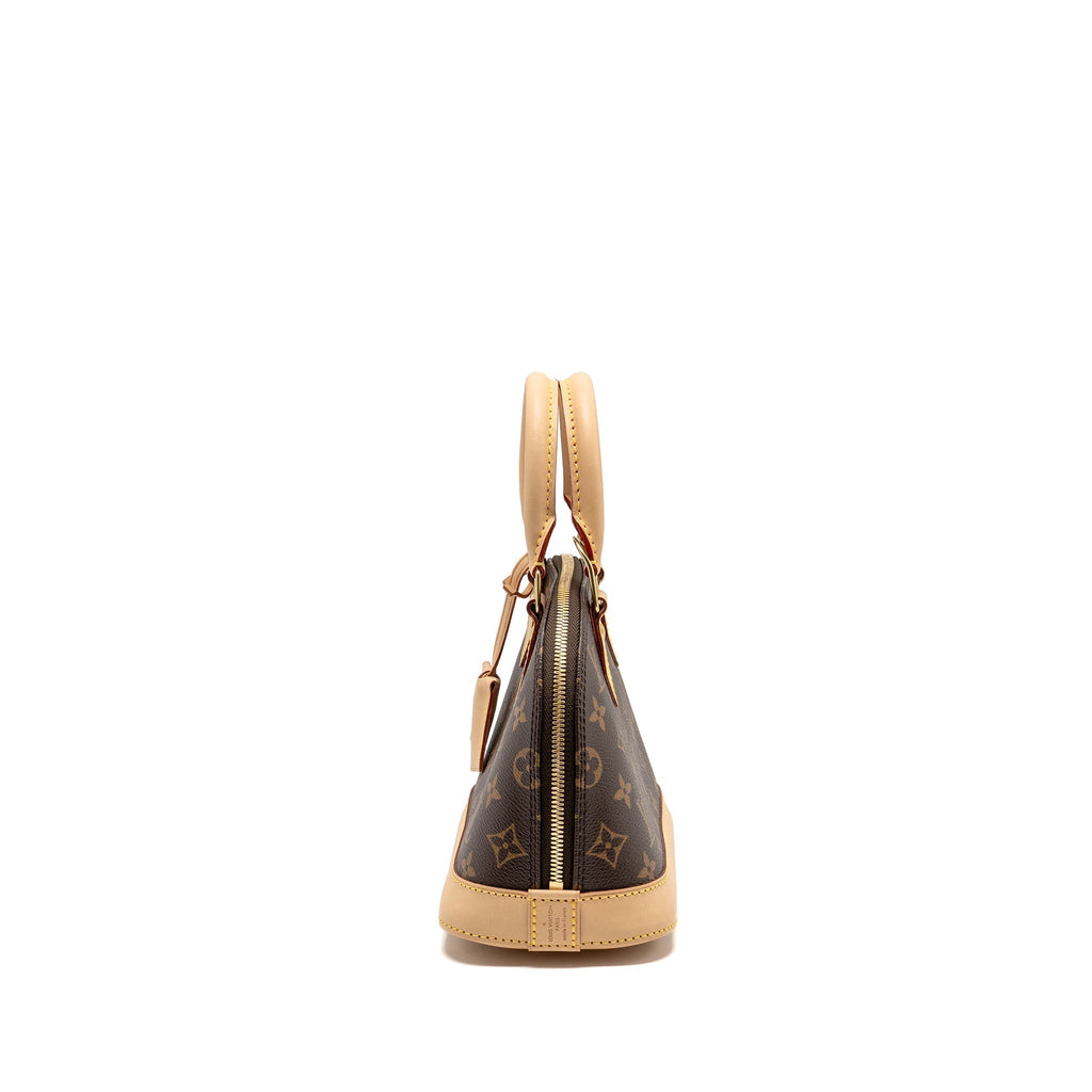 LOUIS VUITTON ALMA BB MONOGRAM CANVAS GHW