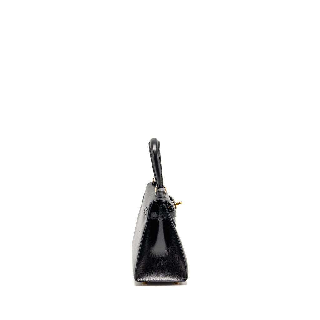 Hermes vintage mini kelly 20 box black GHW