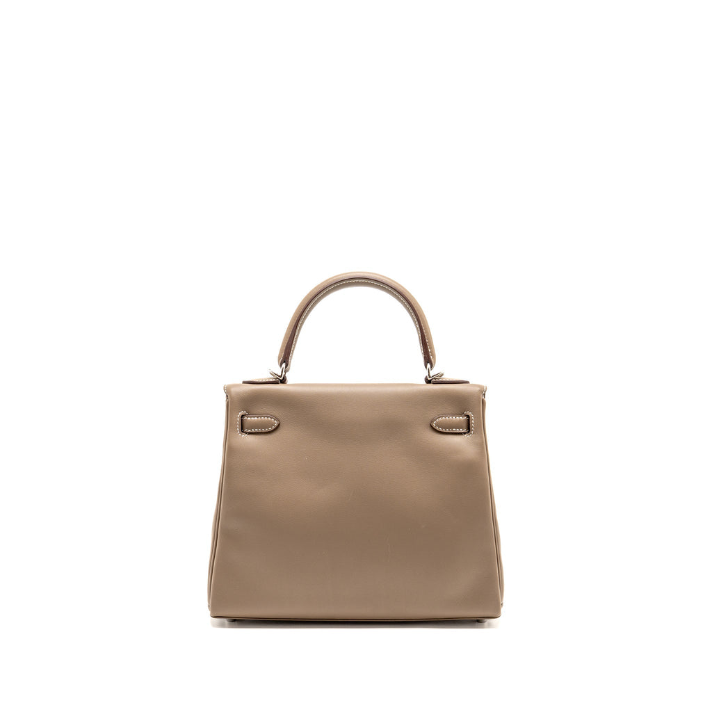 HERMES KELLY 25 SWIFT ETOUPE SHW