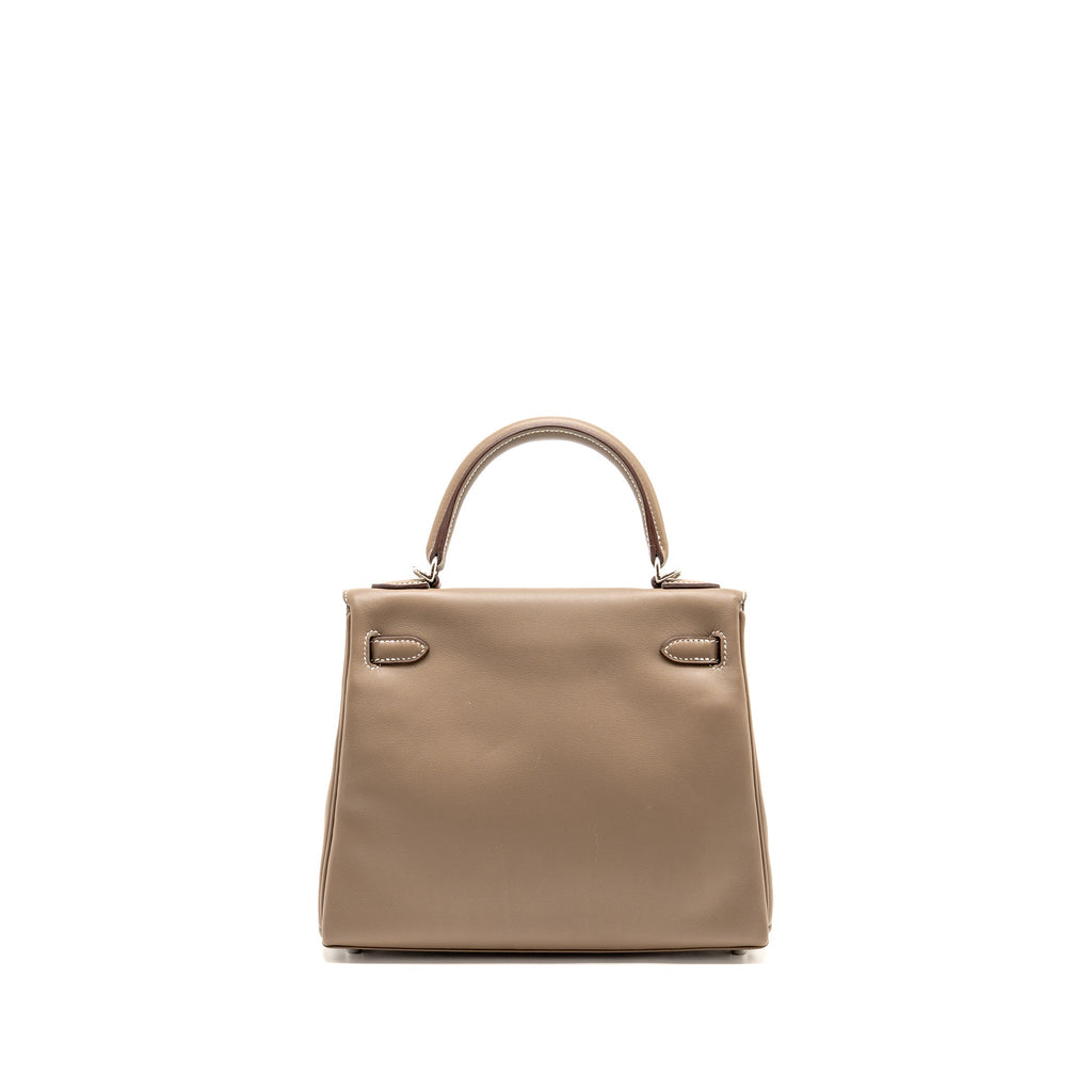 Hermes Kelly 25 swift Etoupe SHW