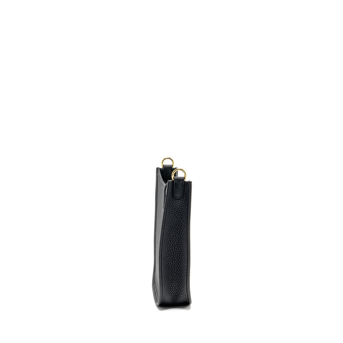 HERMES MINI EVELYNE CLEMENCE BLACK GHW