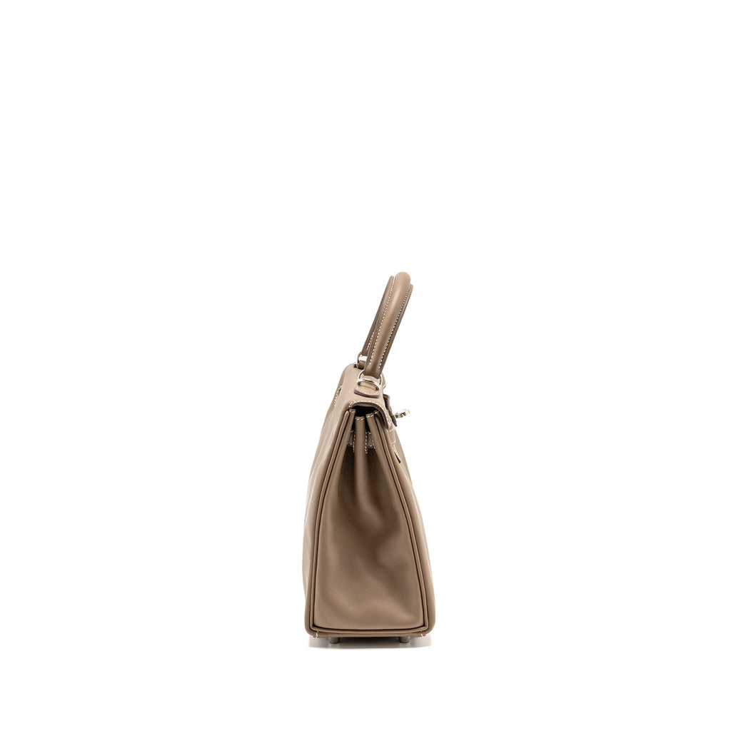 HERMES KELLY 25 SWIFT ETOUPE SHW
