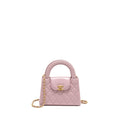 CHANEL MINI KELLY SHOPPING TOTE BAG CALFSKIN 24A LIGHT PINK GHW (MICROCHIP)