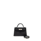 Hermes Mini Kelly II Special Order epsom Black SHW
