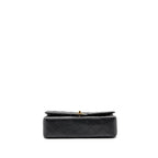 CHANEL MEDIUM CLASSIC DOUBLE FLAP BAG CAVIAR BLACK GHW