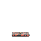 Saint Laurent/YSL Small Hearts Kate Clutch Calfskin Black/Metallic Red GHW