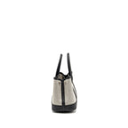 Hermes Neo Garden Party 23 Canvas/Negonda Ecru-Noir/Noir SHW
