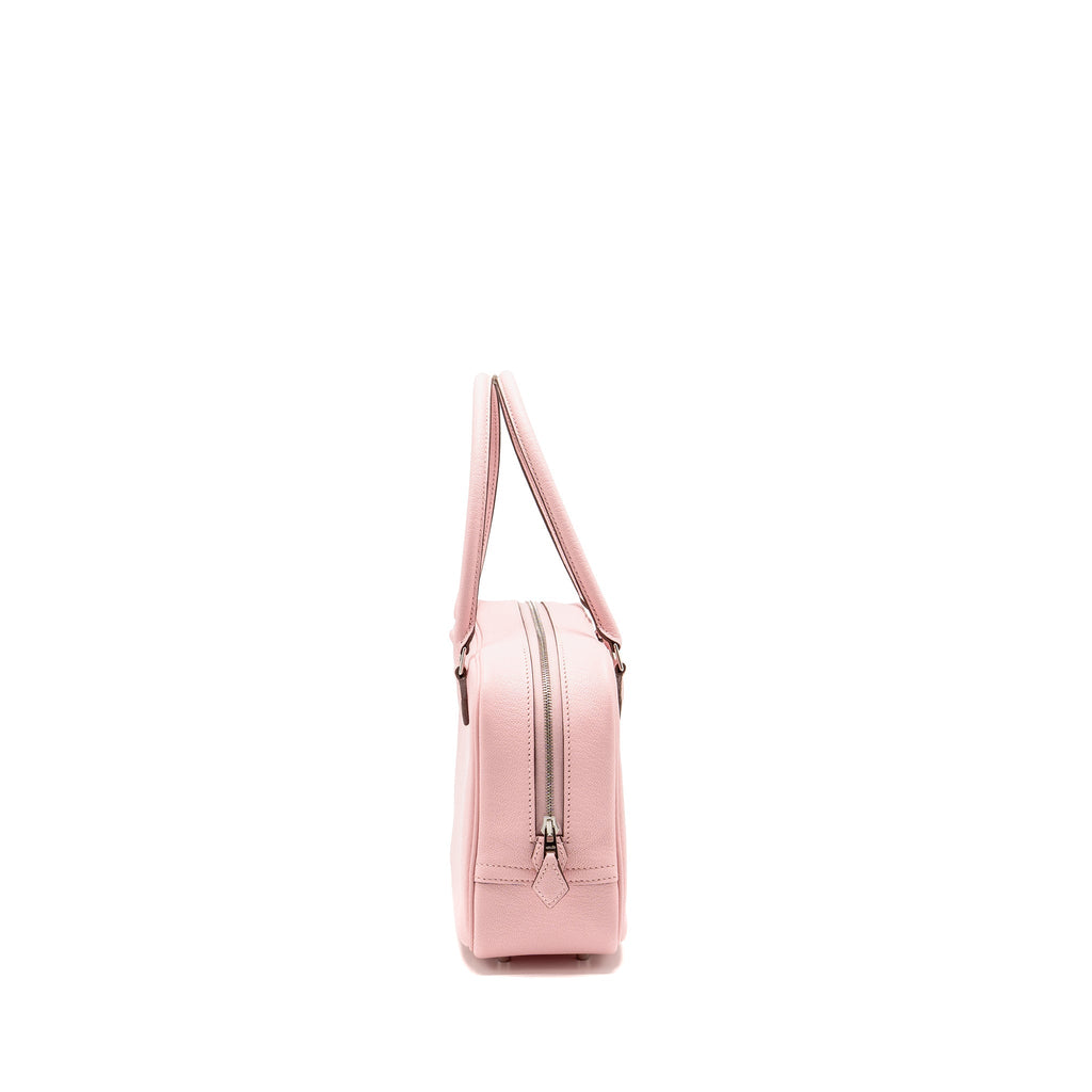 Hermes Mini Plume Chèvre Mysore 3Q Rose Sakura SHW