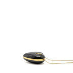 Saint Laurent/YSL Boite Love Clutch with Chain Leather Black GHW