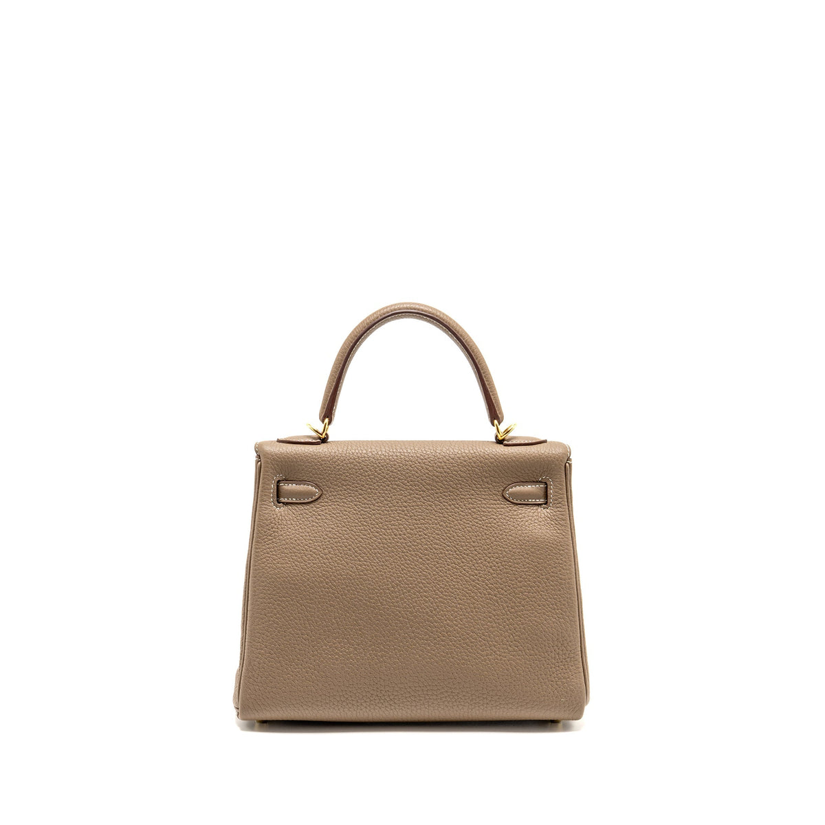 HERMES Kelly 25 Togo Etoupe GHW