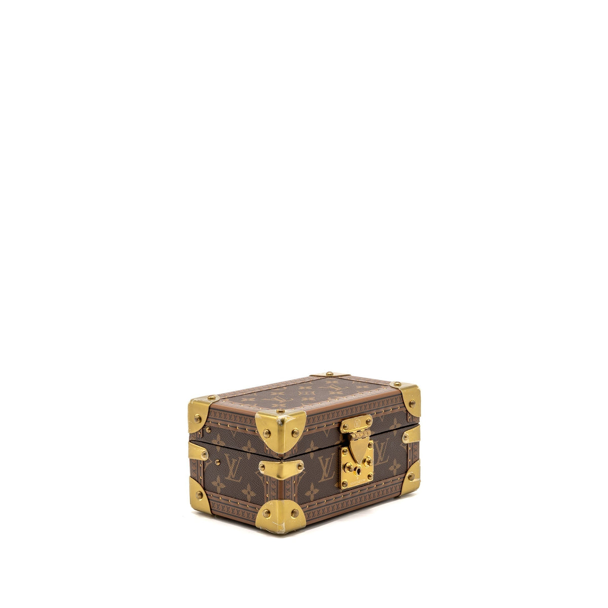LOUIS VUITTON COFFRET TRESOR 20 MONOGRAM CANVAS GHW