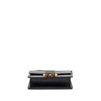 DIOR MEDIUM 30 MONTAIGNE FLAP BAG CALFSKIN BLACK GHW