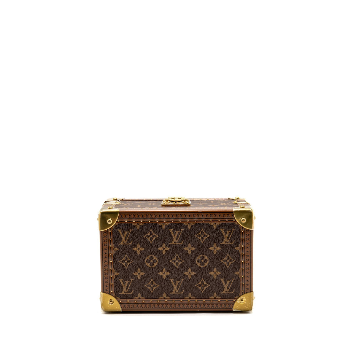 LOUIS VUITTON COFFRET TRESOR 24 MONOGRAM CANVAS GHW