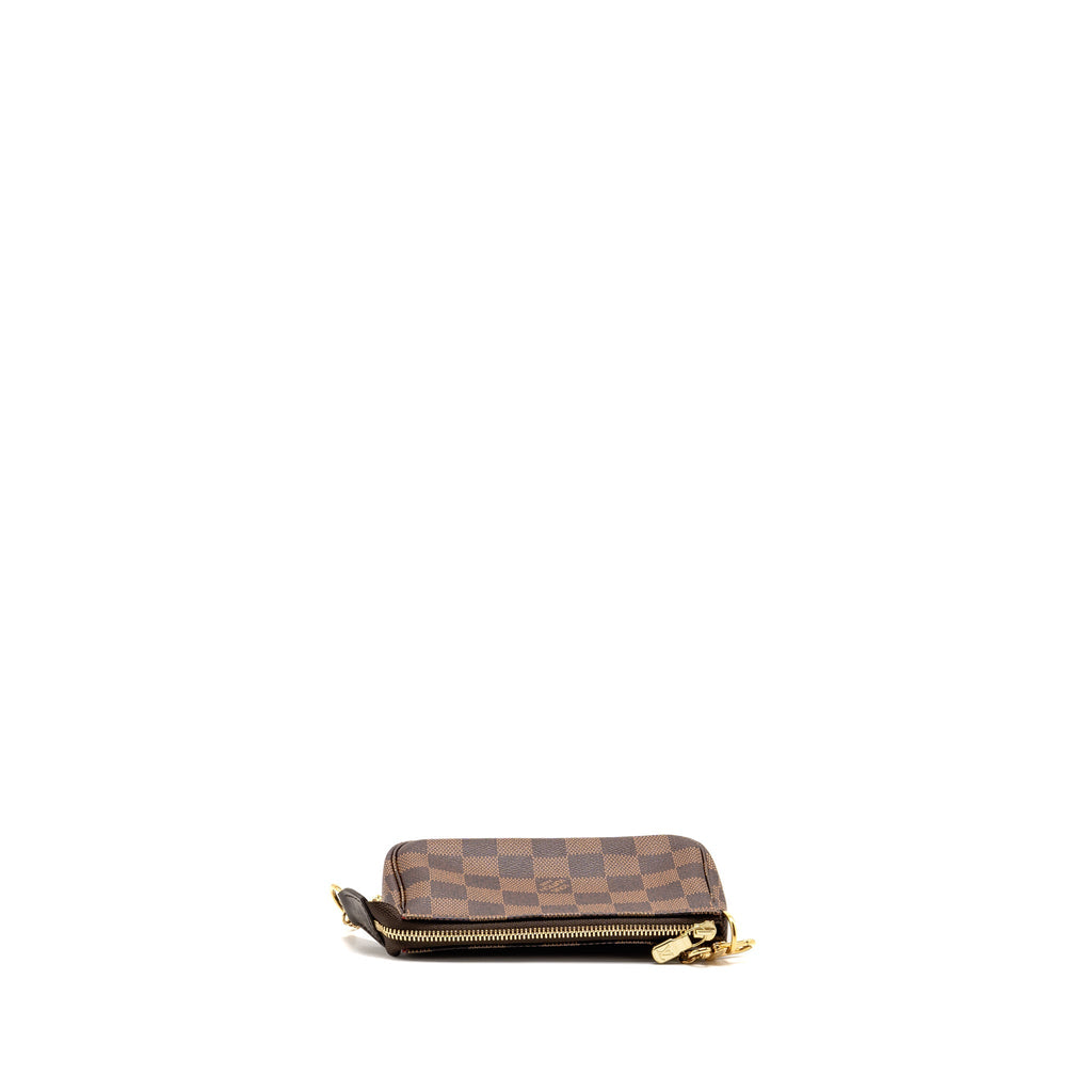 Louis Vuitton Mini Pochette Accessoires Damier Ebène Canvas/Leather GHW