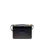 DIOR MEDIUM 30 MONTAIGNE FLAP BAG CALFSKIN BLACK GHW