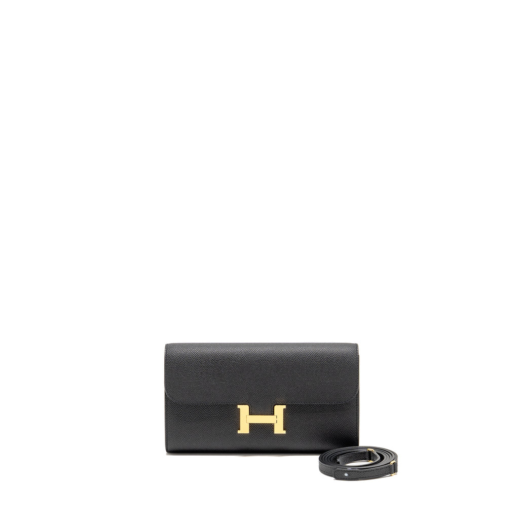 Hermes Constance to Go Epsom Black GHW