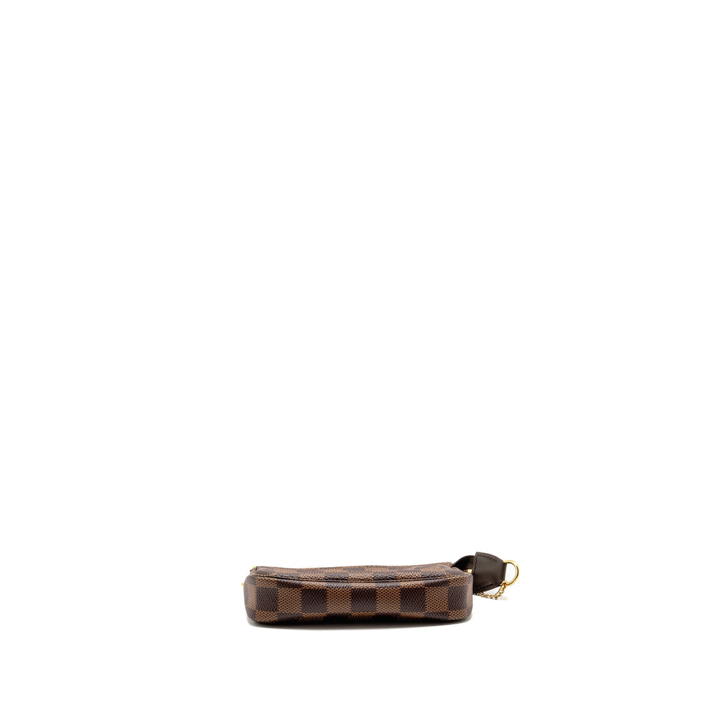 Louis Vuitton Mini Pochette Accessoires Damier Ebène Canvas/Leather GHW
