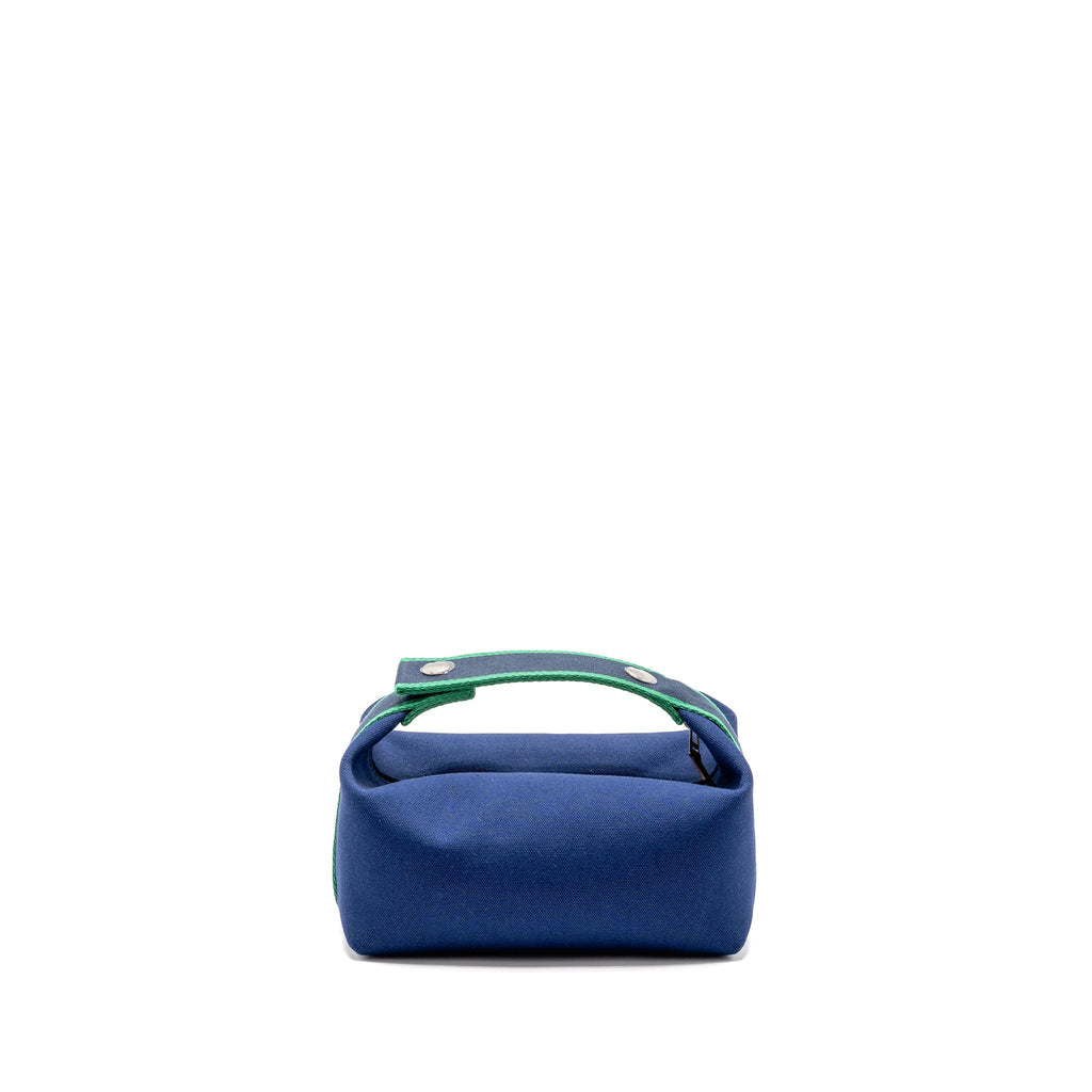 HERMES TROUSSE DE TOILETTE BRIDE A BRAC PM MARINE SHW