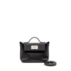 HERMES MINI 2424 24/24-21 BAG SWIFT BLACK SHW