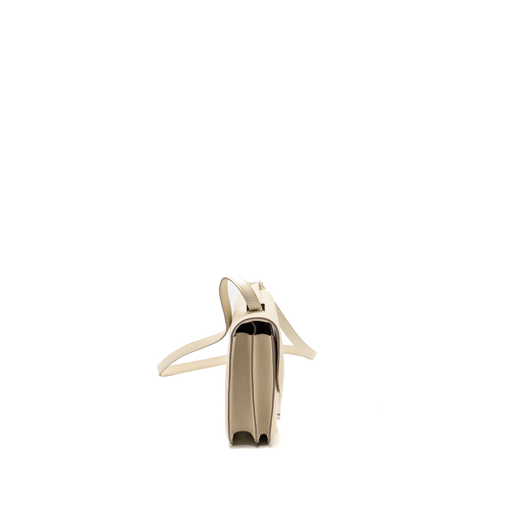 Hermes Mini Constance epsom craie SHW