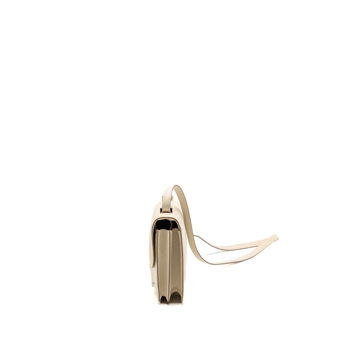 Hermes Mini Constance epsom craie SHW