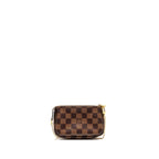 Louis Vuitton Mini Pochette Accessoires Damier Ebène Canvas/Leather GHW