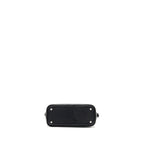 HERMES MINI BOLIDE CHÈVRE MYSORE BLACK SHW
