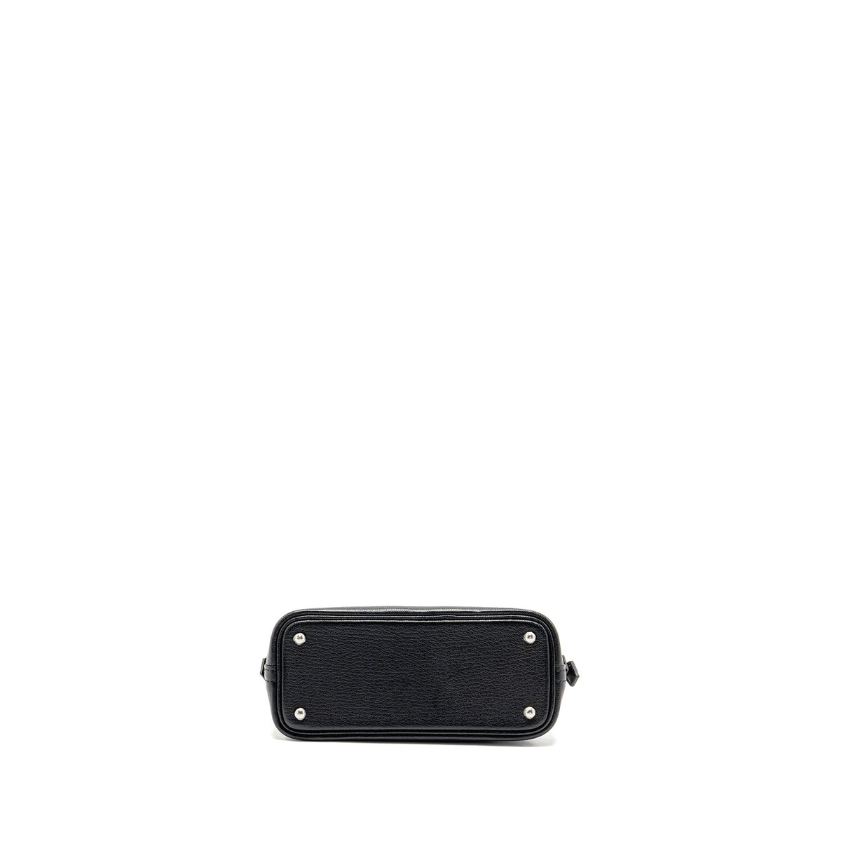 HERMES MINI BOLIDE CHÈVRE MYSORE BLACK SHW