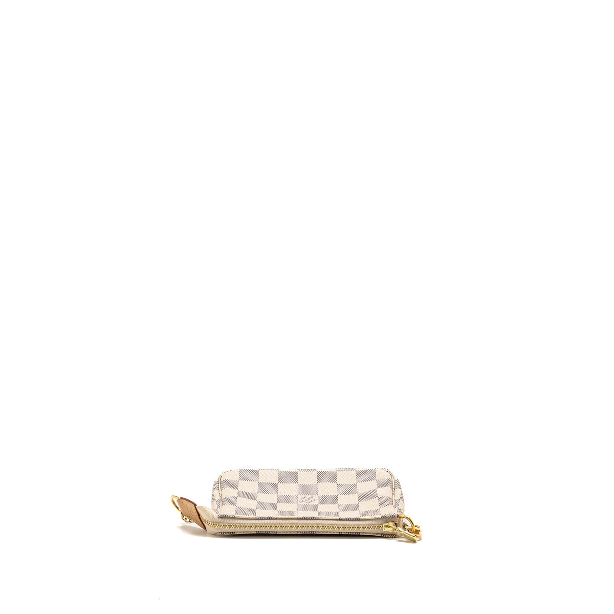 Louis Vuitton Mini Pochette Accessoires Damier Azur Canvas/Leather GHW