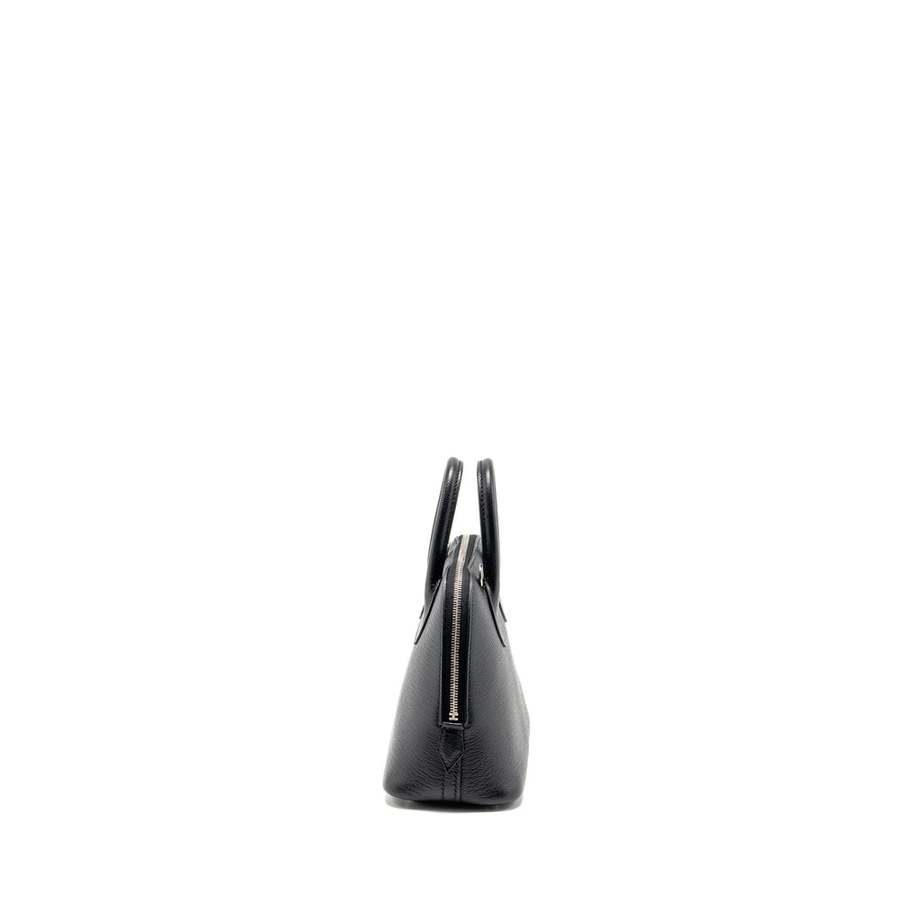 HERMES MINI BOLIDE CHÈVRE MYSORE BLACK SHW