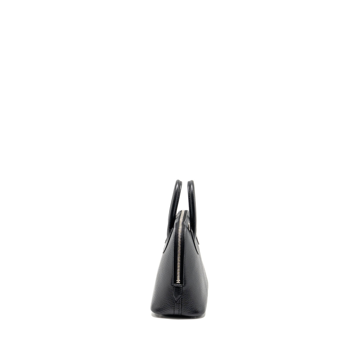 HERMES MINI BOLIDE CHÈVRE MYSORE BLACK SHW