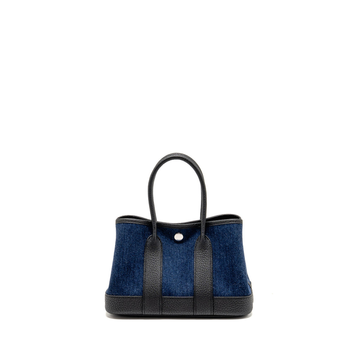 Hermes Neo Garden Party 23 Denim/Negonda Denim Moyen/Black SHW