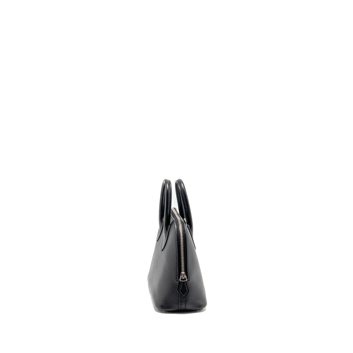HERMES MINI BOLIDE CHÈVRE MYSORE BLACK SHW