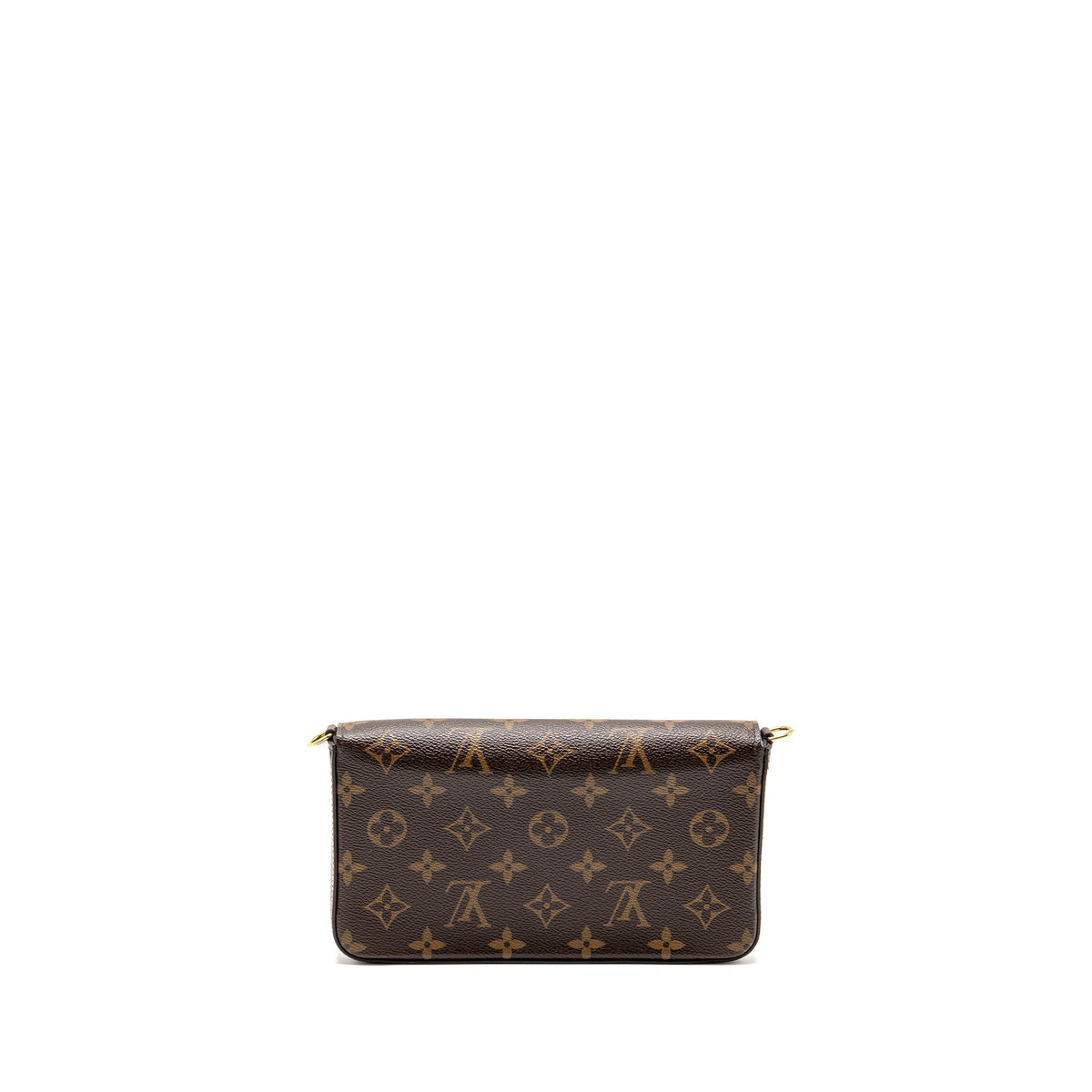 LOUIS VUITTON FELICIE POCHETTE LIMITED EDITION MONOGRAM CANVAS GHW