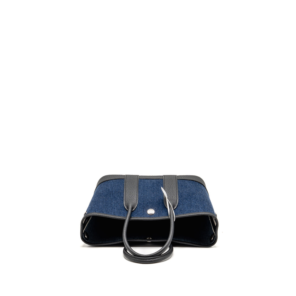 Hermes Neo Garden Party 23 Denim/Negonda Denim Moyen/Black SHW