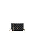 CHANEL CLASSIC WALLET ON CHAIN CAVIAR BLACK GHW