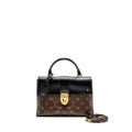 Louis Vuitton One-Handle Flap Bag MM Monogram Canvas/Leather Black GHW
