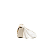 Gucci medium GG Marmont Shoulder Bag Matelasse Chevron Leather White GHW