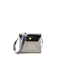 HERMES HERBAG MINI CANVAS / HUNTER LEATHER BLACK / ECRU GHW