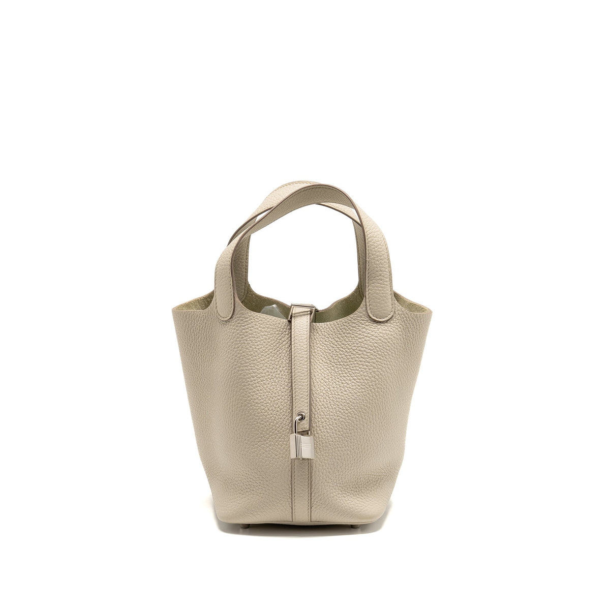 HERMES PICOTIN 18 LOCK BAG CLEMENCE BETON SHW