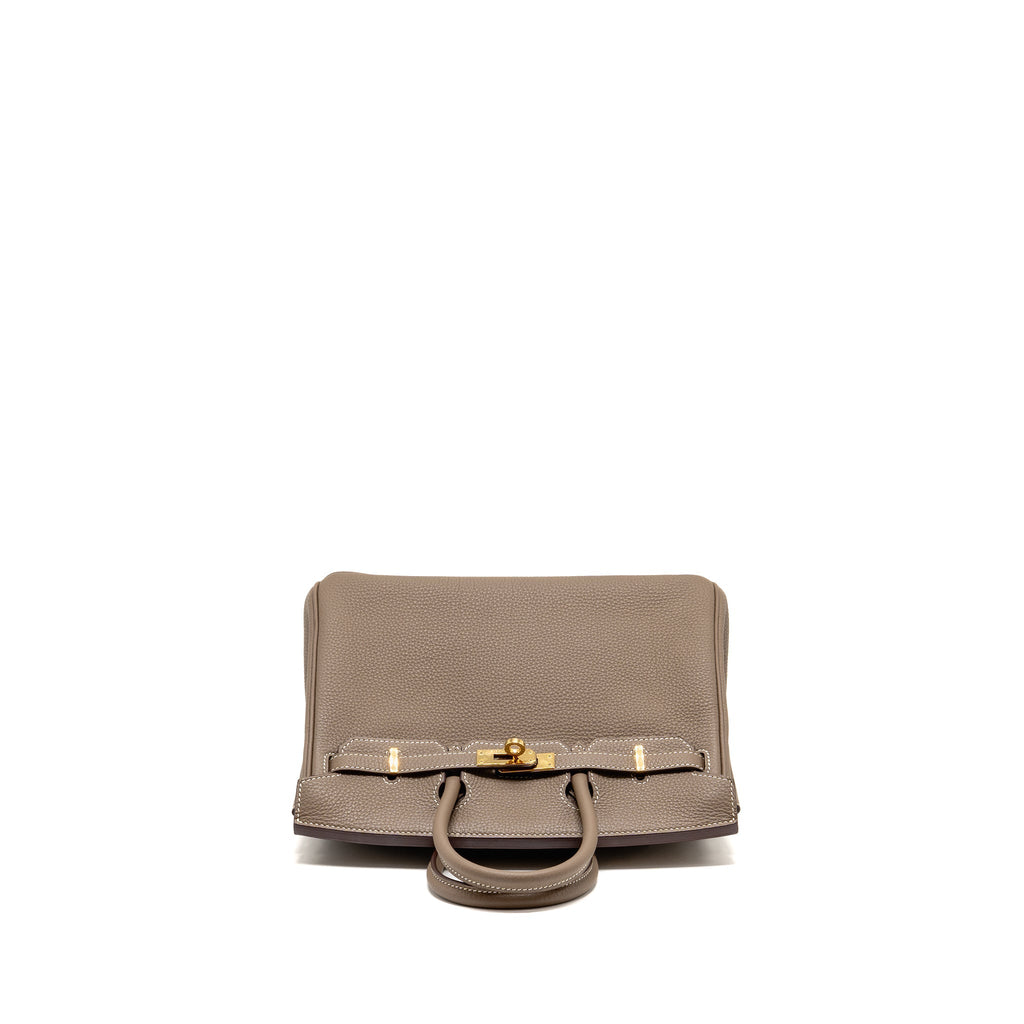 Hermes Birkin 25 togo etoupe GHW