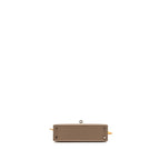 Hermes Mini Kelly II Epsom Etoupe/ Alezan/ Biscuit SHW